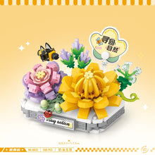 Load image into Gallery viewer, LOZ mini Blocks Kids Building Toys DIY Bricks Sweet Flowers Pot Plants Puzzle Girls Gift Home Decor 8831 8832 8833 8834 8835 8836 8837 8838