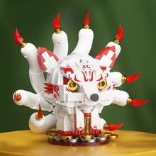 Load image into Gallery viewer, JAKI Blocks Kids Building Toys DIY Bricks Chinese Culture Kylin Lion Lucky Koi Girls Puzzle New Year Gift Holiday Home Decor 5130 5131 5132 5135 5136 5137 BK021