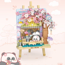 Load image into Gallery viewer, LOZ mini Blocks Kids Building Toys Puzzle Panda Bricks Drawing with Lighting Girls Gift Home Decor 7203 7204 7205 7206