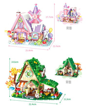 Load image into Gallery viewer, GUDI mini Blocks Kids Building Toys Puzzle Dream House Girls Holiday Gift Home Decor 52007 52008