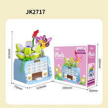 Load image into Gallery viewer, JAKI Blocks Kids Building Toys DIY Bricks Flower Puzzle Home Decor Girls Presents Women Gift 27152716 2717 2718