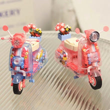 Load image into Gallery viewer, JAKI Blocks Kids Building Toys DIY Bricks Motorbike Vespa Model Puzzle Home Decor Girls Presents Women Gift 8325