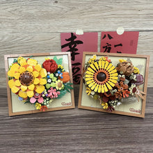 Load image into Gallery viewer, 2176 2177 2178 Kids Building Blocks DIY Bricks Flowers Photo frame desktop decoration Girls Toys Puzzle Women Gift Home Decor