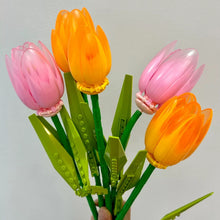 Load image into Gallery viewer, JAKI Blocks Kids Building Toys DIY Bricks Girls Flowers Puzzle Gradient Tulip Home Decor Women Gift 29311 29312 29315 29316