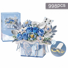 Load image into Gallery viewer, LOZ mini Blocks Kids Building Toys Bricks Butterfly Flowers Holiday Gifts Decorative Puzzle With Lighting  Presents Home Decor 1967 1968