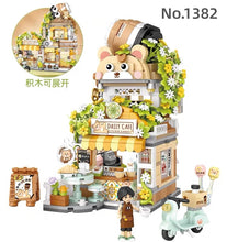 Load image into Gallery viewer, LOZ mini Blocks Kids Building Bricks Boys Toys Puzzle Girls Gift Panda Tea Shop Coffee Bar 1382 1383