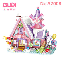 Load image into Gallery viewer, GUDI mini Blocks Kids Building Toys Puzzle Dream House Girls Holiday Gift Home Decor 52007 52008