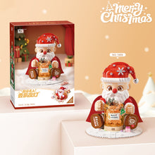 Load image into Gallery viewer, LOZ mini Blocks Kids Building Toys Santa Claus Night Light Bricks Holiday Gifts Christmas Present Home Decor 1958