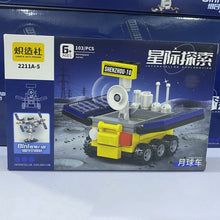 Load image into Gallery viewer, 8pcs/set MINI Blocks Kids Building Toys DIY Bricks 8in1 Space Station Puzzle Boys Gift Home Decor 2211A