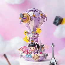 Load image into Gallery viewer, LOZ mini Blocks Kids Building Toys Girls Gift Hot Air Balloon With Lighting Bricks Puzzle Home Decor 4111 4112 4113 4114
