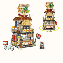 Load image into Gallery viewer, LOZ mini Blocks Kids Building Bricks Boys Toys Puzzle Girls Gift Chinese Snack Bar Lemon Tea Shop Luosifen Store 1294 1295