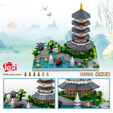 Load image into Gallery viewer, 3976pcs ZHEGAO mini Blocks Kids Building Bricks Toys Adult Puzzle Chinese Architecture Hangzhou West Lake Home Decor 8270