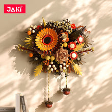 Load image into Gallery viewer, JAKI Blocks Kids Building Toys DIY Bricks Art Wall Flowers Puzzle Girls Women Gift Holiday Birthday Home Decor 2511