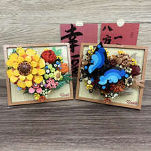 Load image into Gallery viewer, 2176 2177 2178 Kids Building Blocks DIY Bricks Flowers Photo frame desktop decoration Girls Toys Puzzle Women Gift Home Decor