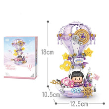 Load image into Gallery viewer, LOZ mini Blocks Kids Building Toys Girls Gift Hot Air Balloon With Lighting Bricks Puzzle Home Decor 4111 4112 4113 4114