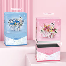 Load image into Gallery viewer, LOZ mini Blocks Kids Building Toys Bricks Butterfly Flowers Holiday Gifts Decorative Puzzle With Lighting  Presents Home Decor 1967 1968