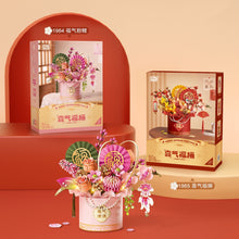 Load image into Gallery viewer, LOZ mini Blocks Kids Building Toys Flowers Holiday Gifts Decorative Puzzle With Lighting New Year Presents Home Decor 1964 1965