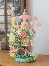 Load image into Gallery viewer, Sembo Blocks Kids Building Toys Girls Flowers Puzzle Carousel Holiday Lover Women Gift Home Decor 611082