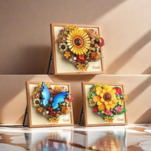 Load image into Gallery viewer, 2176 2177 2178 Kids Building Blocks DIY Bricks Flowers Photo frame desktop decoration Girls Toys Puzzle Women Gift Home Decor