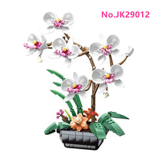 Load image into Gallery viewer, JAKI Blocks Kids Building Toys DIY Bricks Girls Flowers Potted Plant Puzzle Butterfly Orchid Home Decor Womens Gift JK2901 29011 29012