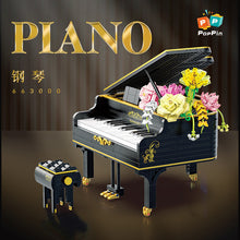 Load image into Gallery viewer, ZG mini Blocks Kids Building Toys DIY Bricks Girls Gift Piano Flowers Puzzle Women Holiday Gift Home Decor 663000 663011