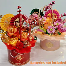 Load image into Gallery viewer, LOZ mini Blocks Kids Building Toys Flowers Holiday Gifts Decorative Puzzle With Lighting New Year Presents Home Decor 1964 1965