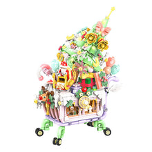 Load image into Gallery viewer, Panlos Blocks Kids Building Bricks Toys Puzzle Girls Christmas Tree Shopping Cart Girls Boys Gift with Lighting 601014