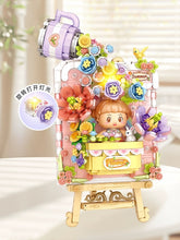 Load image into Gallery viewer, LOZ mini Blocks Kids Building Toys Drawing Painting Girls Gift Panda Bricks Puzzle With Lighting Home Decor 1301 1302