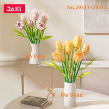 Load image into Gallery viewer, JAKI Blocks Kids Building Toys DIY Bricks Girls Flowers Puzzle Gradient Tulip Home Decor Women Gift 29311 29312 29315 29316