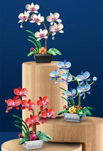 Load image into Gallery viewer, JAKI Blocks Kids Building Toys DIY Bricks Girls Flowers Potted Plant Puzzle Butterfly Orchid Home Decor Womens Gift JK2901 29011 29012