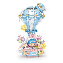 Load image into Gallery viewer, LOZ mini Blocks Kids Building Toys Girls Gift Hot Air Balloon With Lighting Bricks Puzzle Home Decor 4111 4112 4113 4114
