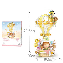 Load image into Gallery viewer, LOZ mini Blocks Kids Building Toys Girls Gift Hot Air Balloon With Lighting Bricks Puzzle Home Decor 4111 4112 4113 4114