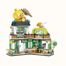 Load image into Gallery viewer, LOZ mini Blocks Kids Building Bricks Boys Toys Puzzle Girls Gift Chinese Snack Bar Lemon Tea Shop Luosifen Store 1294 1295