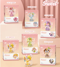 Load image into Gallery viewer, LOZ mini Blocks Kids Building Toys DIY Bricks Cute Quicksand Cup Girls Gift Home Decor 4201 4202 4203 4204 4205 4206