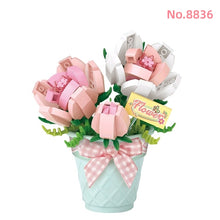 Load image into Gallery viewer, LOZ mini Blocks Kids Building Toys DIY Bricks Sweet Flowers Pot Plants Puzzle Girls Gift Home Decor 8831 8832 8833 8834 8835 8836 8837 8838