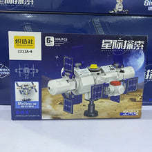 Load image into Gallery viewer, 8pcs/set MINI Blocks Kids Building Toys DIY Bricks 8in1 Space Station Puzzle Boys Gift Home Decor 2211A