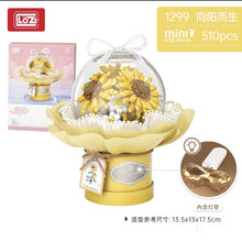 Load image into Gallery viewer, LOZ mini Blocks Kids Building Toys DIY Bricks Flower Bouquet Puzzle With Lighting Girls Women Lover Gift Home Decor 1297 1298 1299 1300