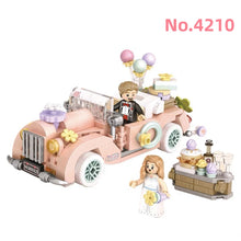 Load image into Gallery viewer, LOZ mini Blocks Kids Building Toys DIY Bricks Cute Car Model Girls Gift Home Decor 4207 4208 4209 4210