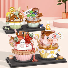 Load image into Gallery viewer, LOZ mini Blocks Kids Building Bricks Girls Toys Cute Cake Model Gift Home Decor 1755 1756