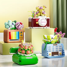 Load image into Gallery viewer, JAKI Blocks Kids Building Toys DIY Bricks Flower Puzzle Home Decor Girls Presents Women Gift 27152716 2717 2718