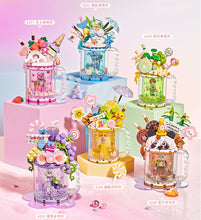 Load image into Gallery viewer, LOZ mini Blocks Kids Building Toys DIY Bricks Cute Quicksand Cup Girls Gift Home Decor 4201 4202 4203 4204 4205 4206