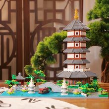 Load image into Gallery viewer, 3976pcs ZHEGAO mini Blocks Kids Building Bricks Toys Adult Puzzle Chinese Architecture Hangzhou West Lake Home Decor 8270