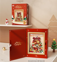 Load image into Gallery viewer, LOZ mini Blocks Kids Building Toys Christmas Photo Frame Holiday Gifts Decorative Painting Bricks Puzzle With Lighting Christmas Tree Home Decor 1962 1963