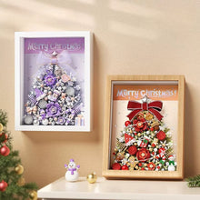 Load image into Gallery viewer, LOZ mini Blocks Kids Building Toys Christmas Photo Frame Holiday Gifts Decorative Painting Bricks Puzzle With Lighting Christmas Tree Home Decor 1962 1963