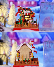 Load image into Gallery viewer, ZHEGAO MINI Blocks Kids Building Toys House Puzzle Christmas Present Gift Box Home Decor Girls Boys Gift 662023 662024