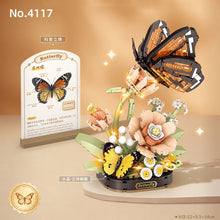 Load image into Gallery viewer, LOZ mini Blocks Kids Building Toys Puzzle Insect Bricks with Lighting Girls Gift Home Decor 4117 4118 4119