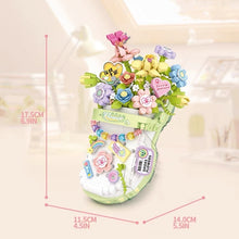 Load image into Gallery viewer, LOZ mini Blocks Kids Building Bricks Girls Toys Flowers Shoes Puzzle Home Decorations Women Holiday Gift 1350 1351