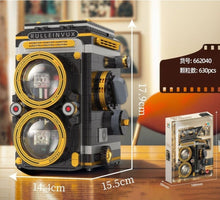 Load image into Gallery viewer, ZHEGAO MINI Blocks Kids Building Bricks Girls Toys Boys Puzzle Projector, Camera, Telephone, Coffee Machine Model Home Decor Holiday Gifts 662040-662043