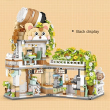 Load image into Gallery viewer, LOZ mini Blocks Kids Building Bricks Boys Toys Puzzle Girls Gift Panda Tea Shop Coffee Bar 1382 1383