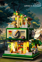 Load image into Gallery viewer, 1057pcs ZHEGAO mini Blocks Kids Building Toys DIY Bricks Coffee Store House Puzzle Gift Home Decor 613018